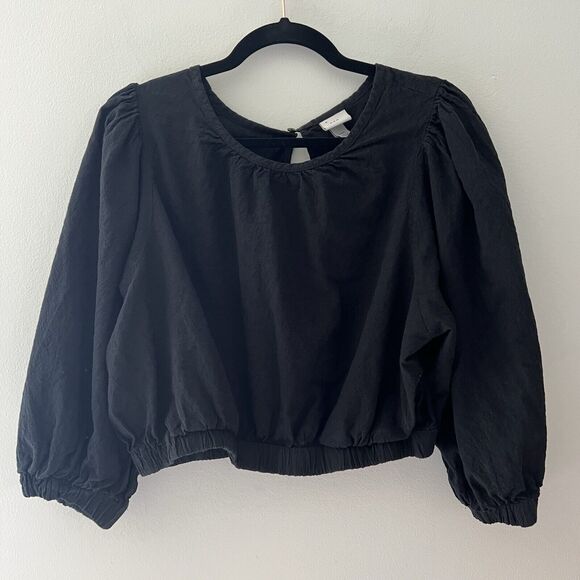 A‎ New Day Women's 3/4 Sleeve Bubble Hem Top Size 2x - Picture 1 of 6